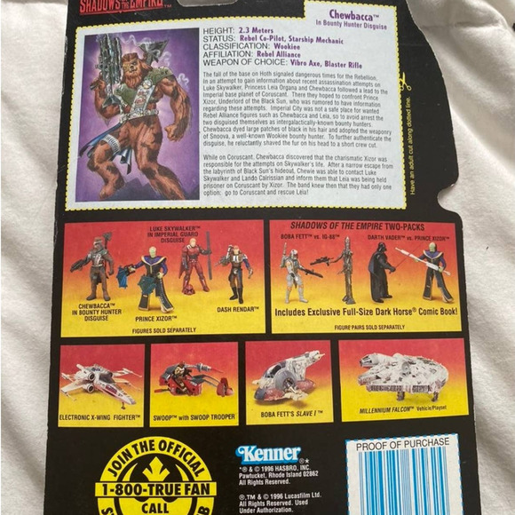 Star Wars Shadows of the Empire:  Chewbacca - Picture 2 of 3